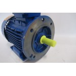 .0,37 kW 705 rpm B35 Asmaat 24 mm IE3 . Used once for testing.